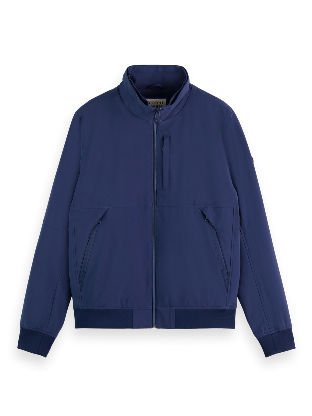 HOODED COLOURBLOCK JACKET
