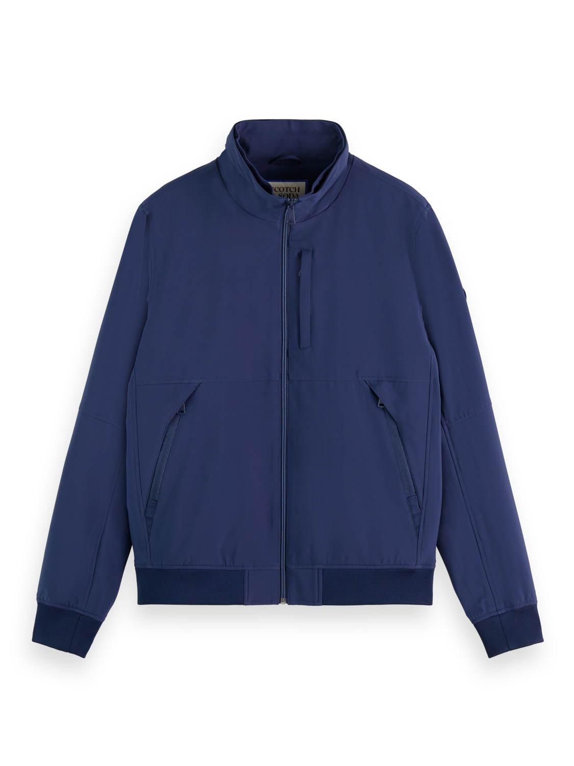 HOODED COLOURBLOCK JACKET