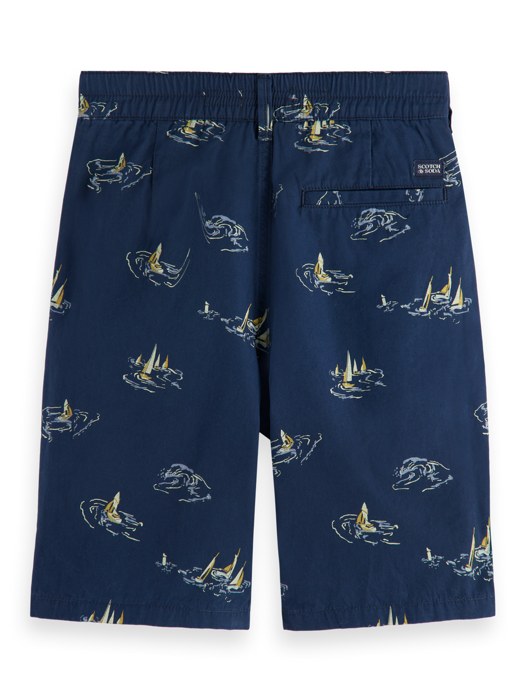 Boys MID LENGTH PRINTED CHINO SHORT