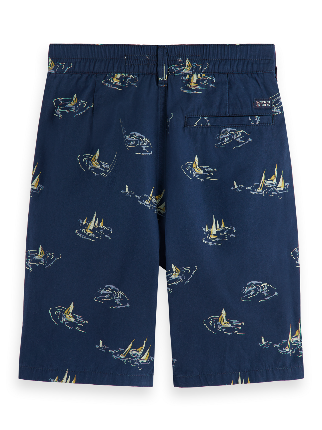 Boys MID LENGTH PRINTED CHINO SHORT