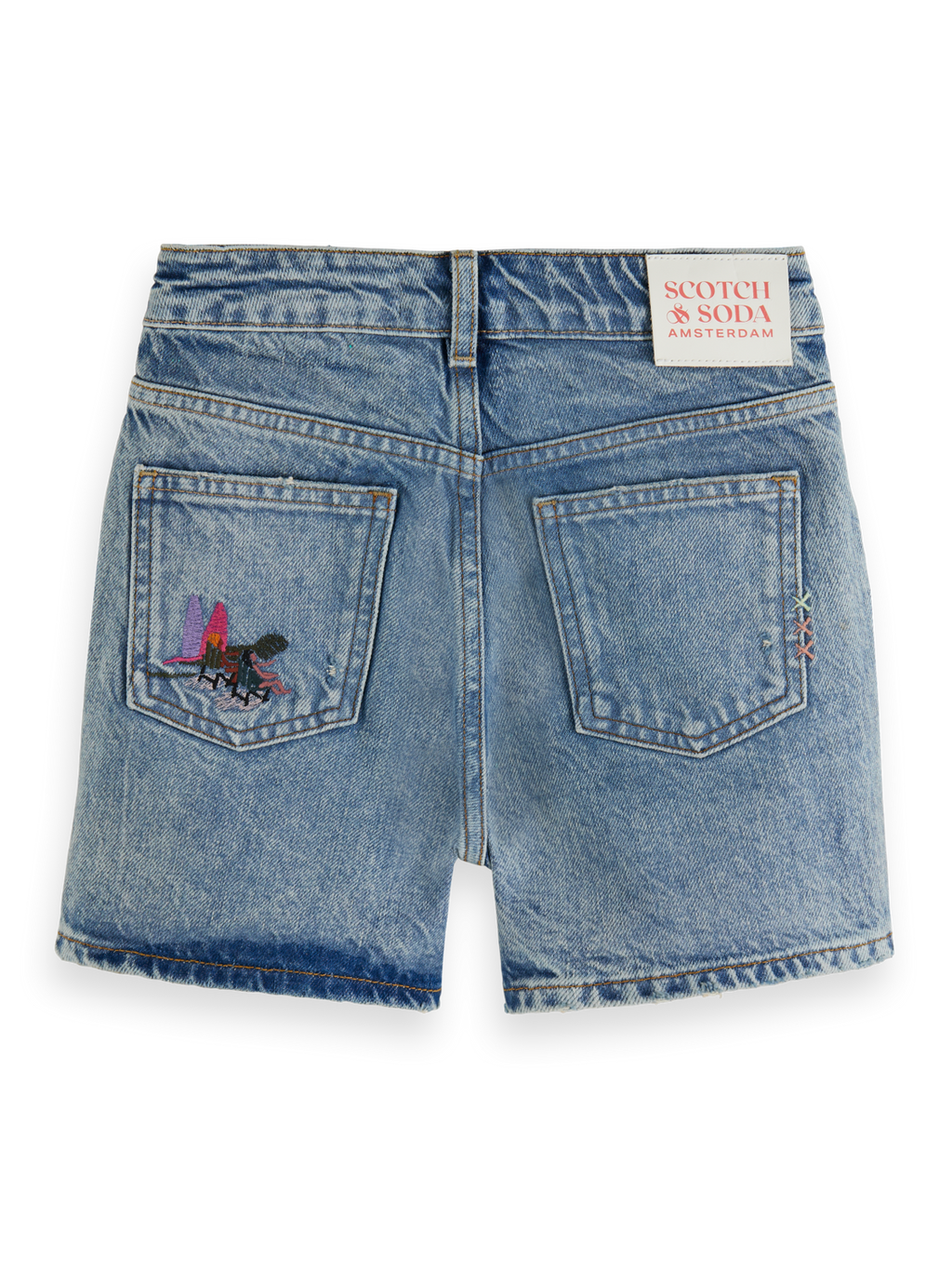 THE BEACH DENIM SHORTS - ROCK THE BOAT