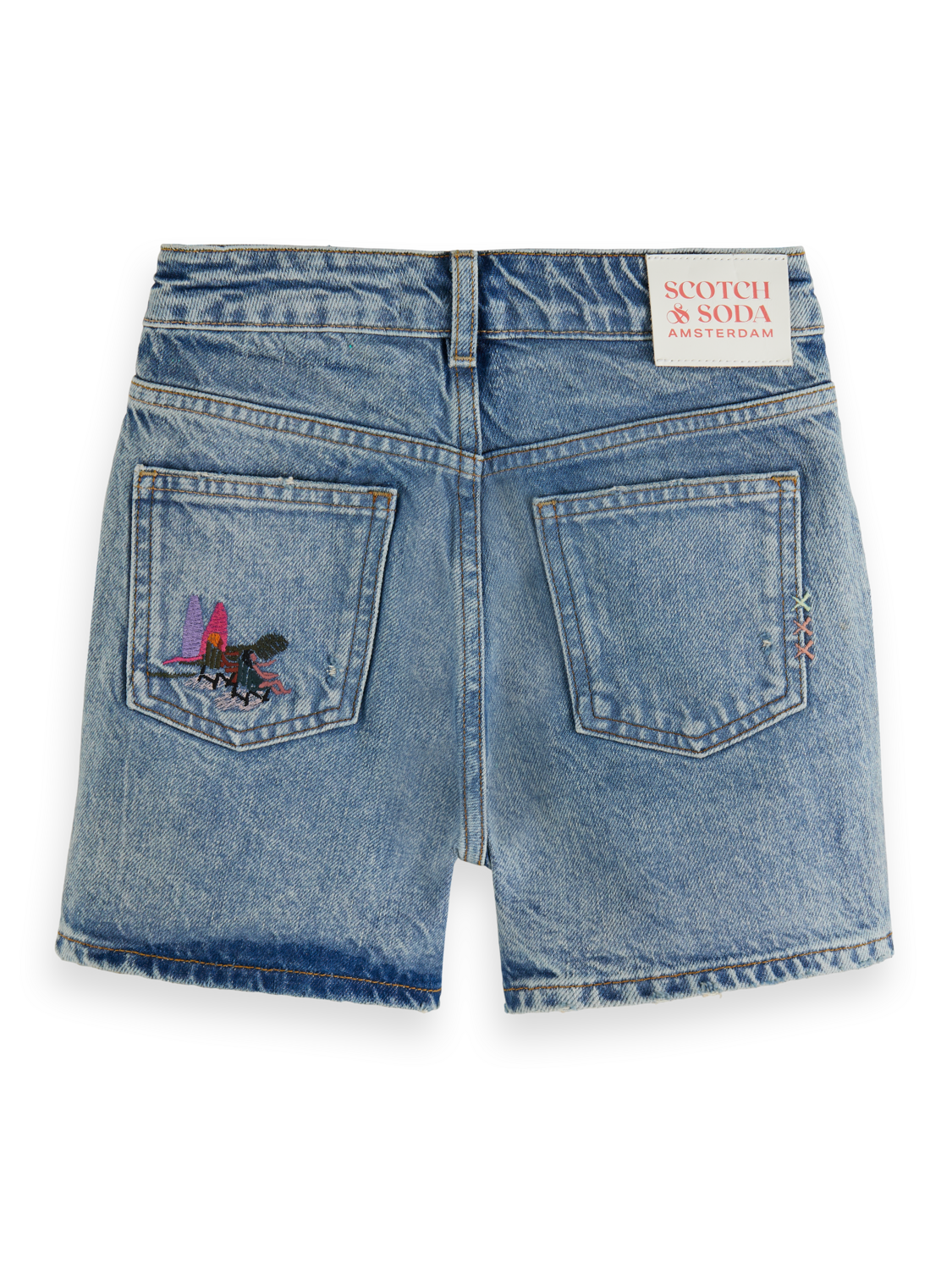 THE BEACH DENIM SHORTS - ROCK THE BOAT