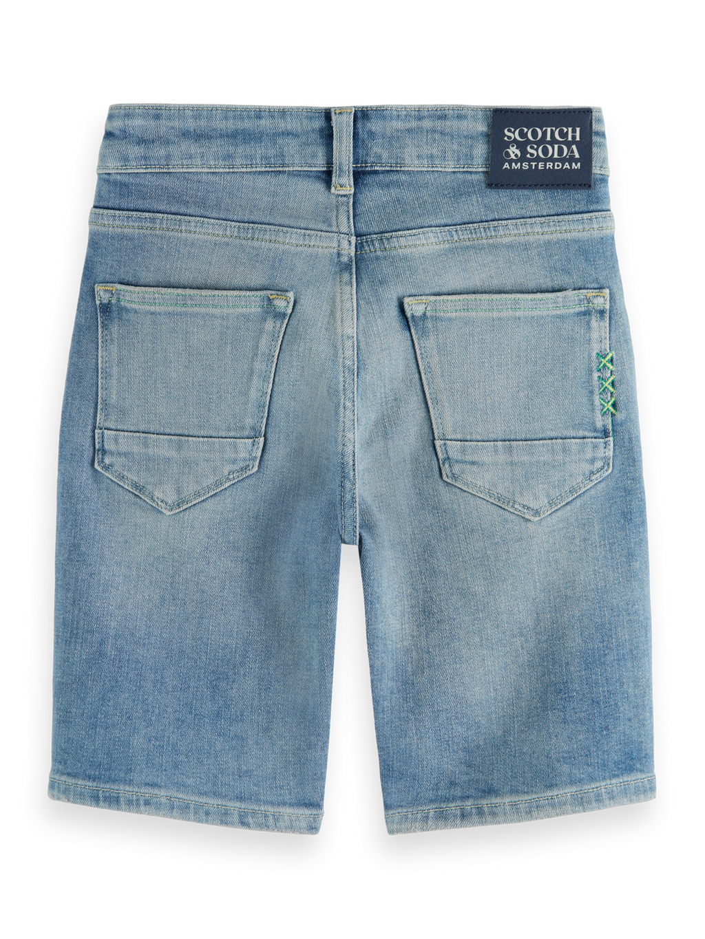 STRUMMER SLIM FIT SHORT GREEN WAVE