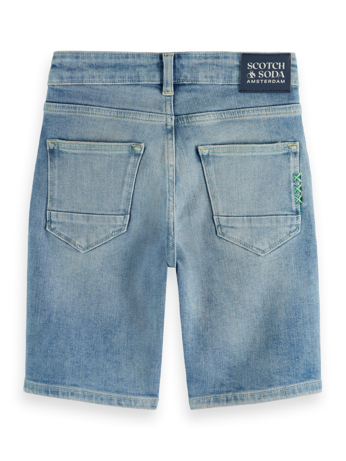 STRUMMER SLIM FIT SHORT GREEN WAVE
