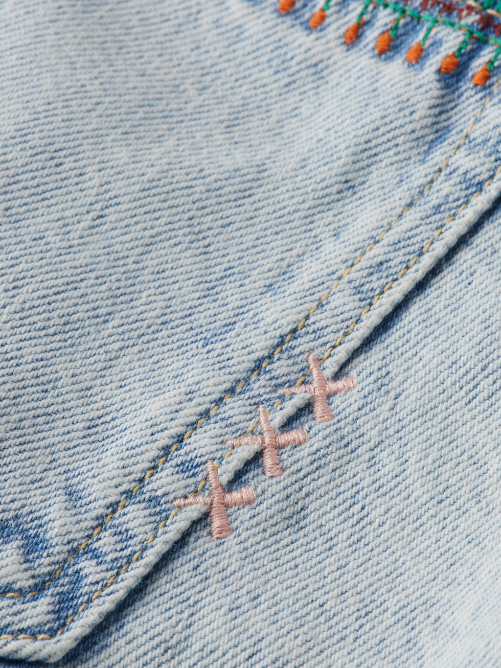 THE RAY 5 POCKET LOW RISE DENIM SHORT - SEA STAR