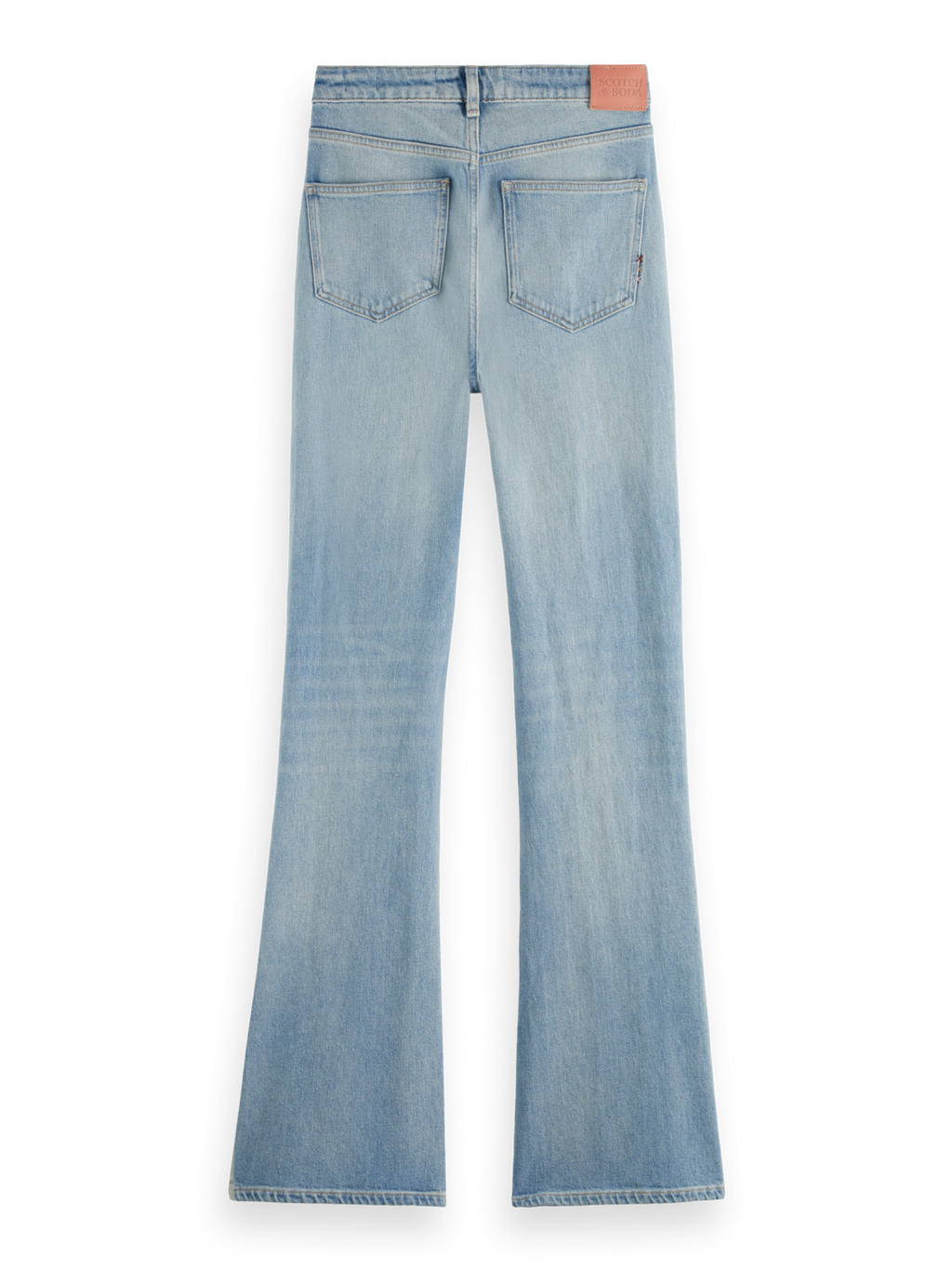 THE CHARM HIGH RISE CLASSIC FLARED JEANS - ALL OR NOTHING