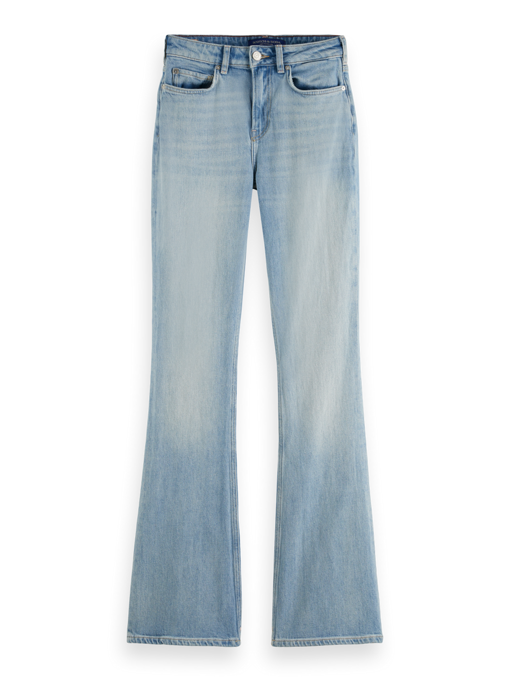 THE CHARM HIGH RISE CLASSIC FLARED JEANS - ALL OR NOTHING