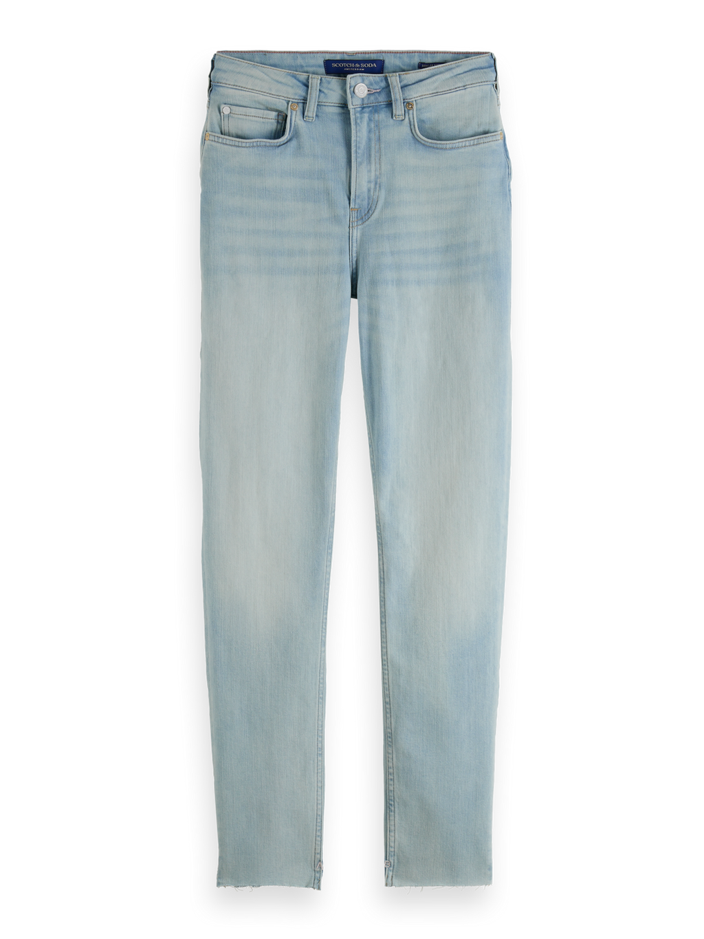 HIGH FIVE HIGH RISE SLIM JEANS BLAUW MIRAGE