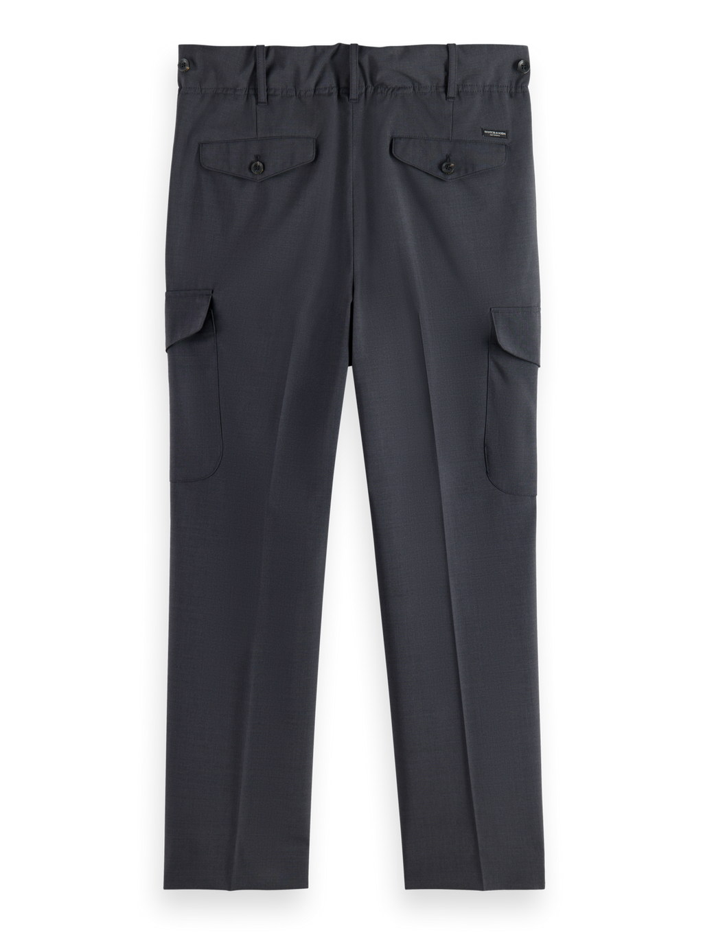 SEASONAL - LOOSE TAPERED NYLON-TRIMMED COOL WOOL CARGO PANTS