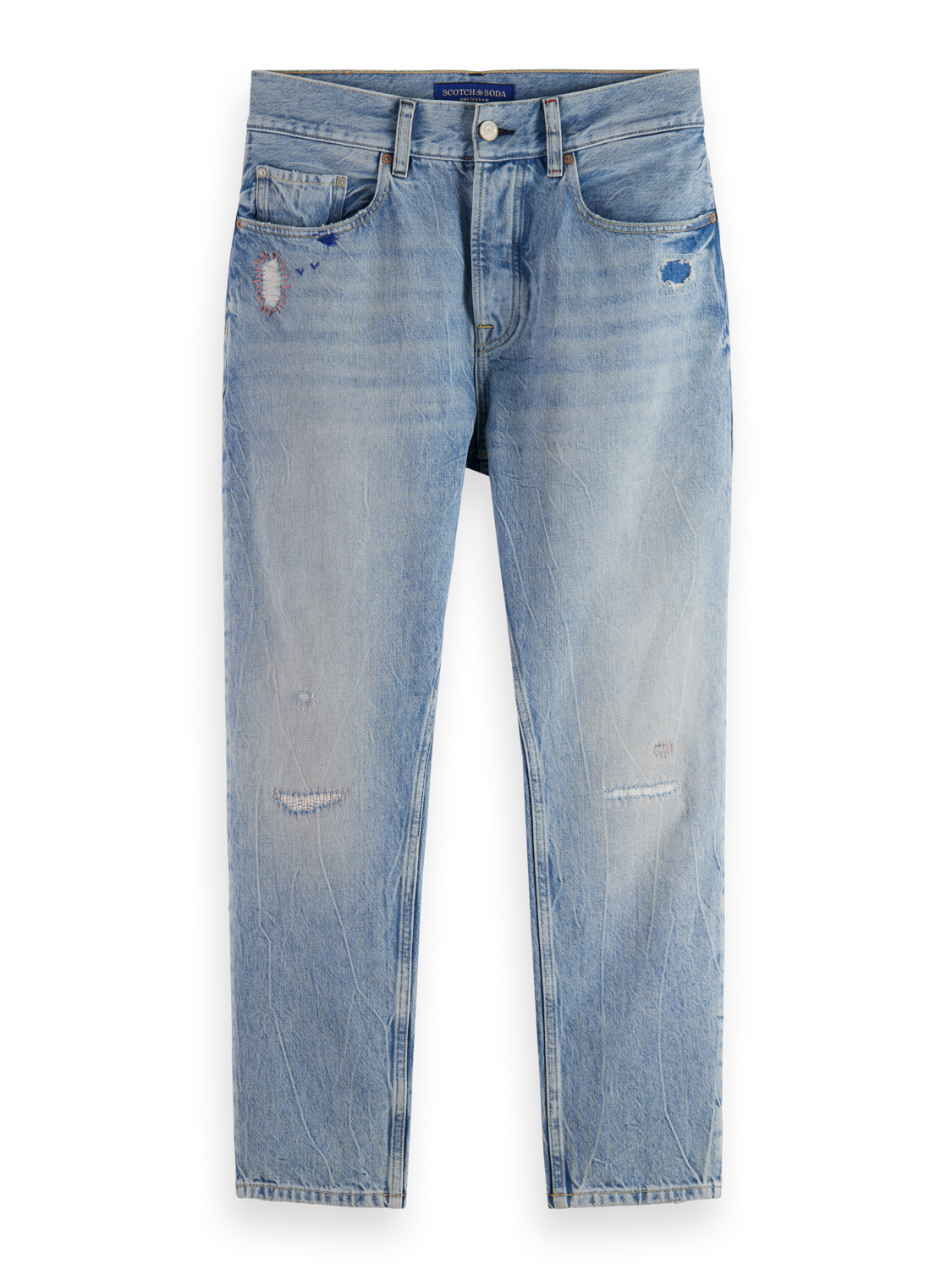 DEAN LOOSE TAPER JEANS FREE HAND