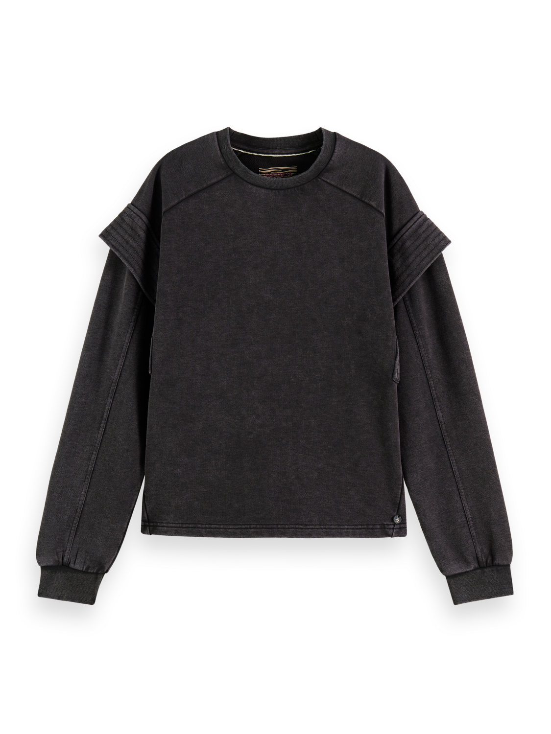 SHOULDER DETAIL SWEATSHIRT