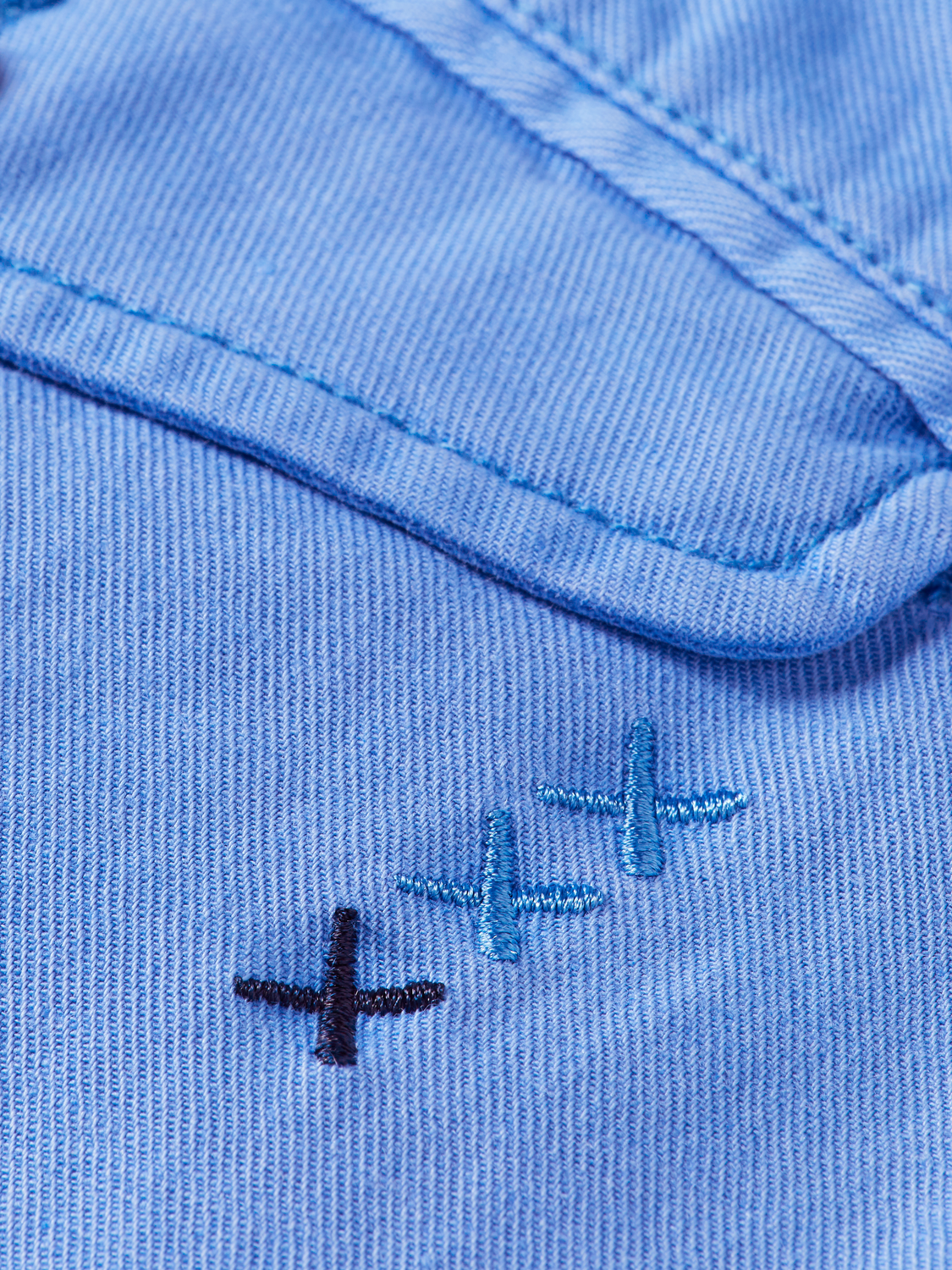 TWILT- GARMENT-DYED PLEATED COTTON/LINEN CHINO