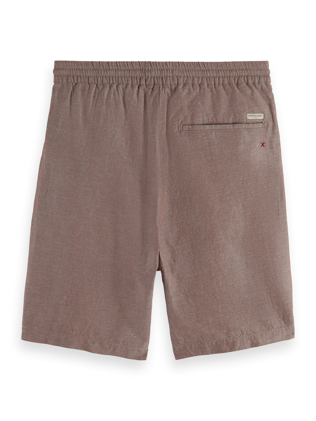 FAVE - COTTON/LINEN TWILL BERMUDA