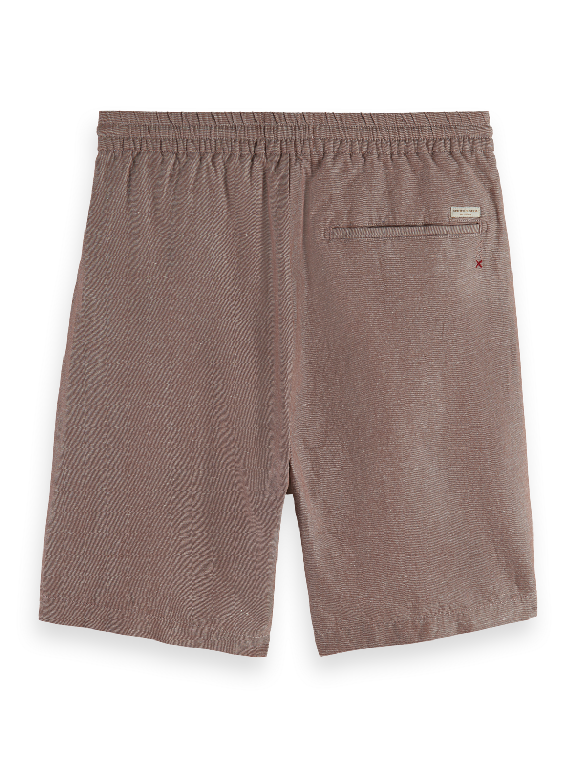 FAVE - COTTON/LINEN TWILL BERMUDA