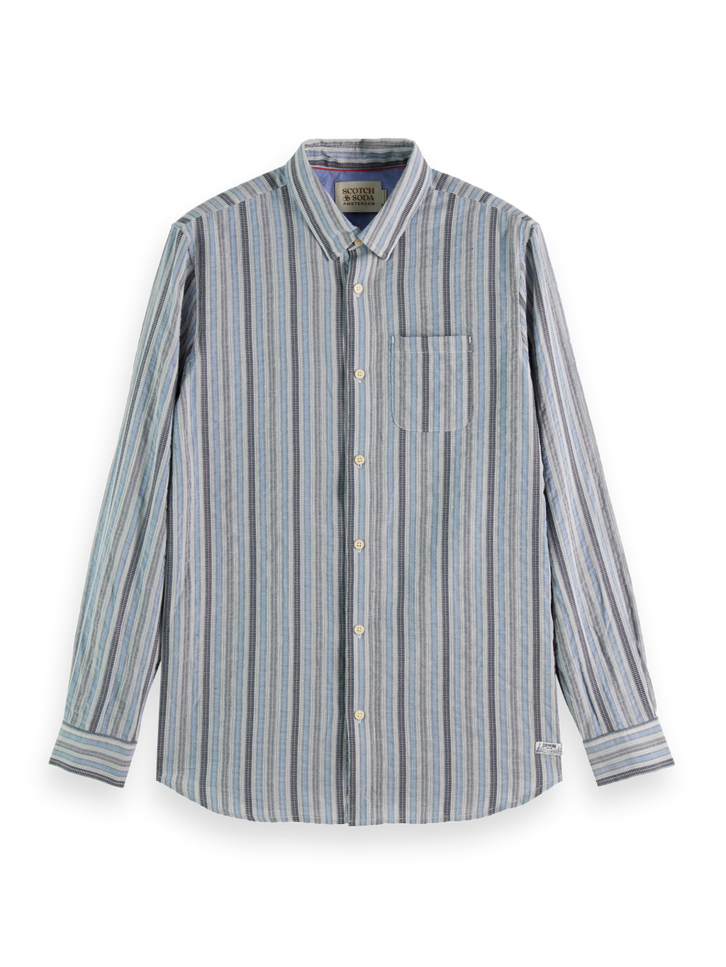 LIGHTWEIGHT DOBBY STRIPE SHIRT