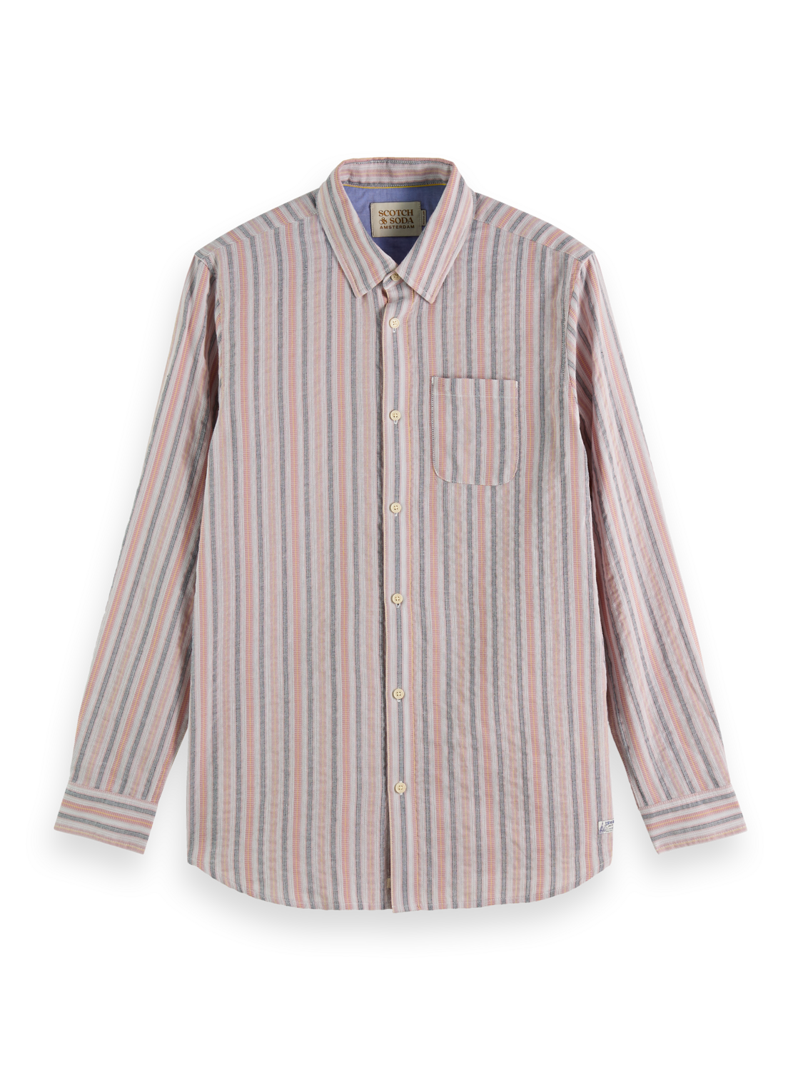 LIGHTWEIGHT DOBBY STRIPE SHIRT