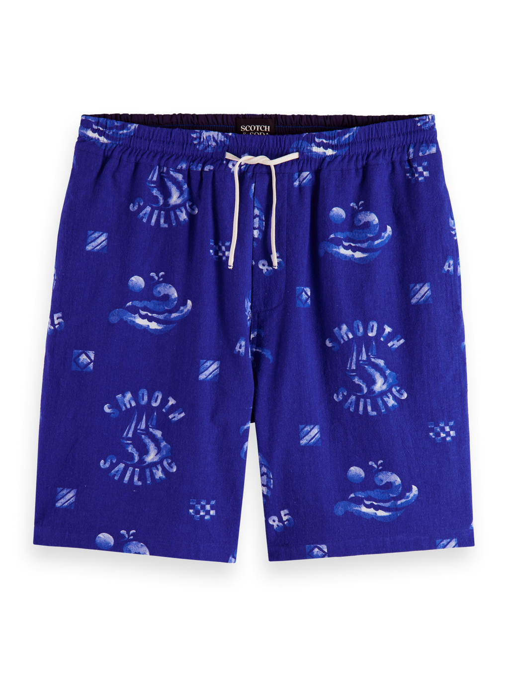 FAVE - PRINTED COTTON-BLEND BERMUDA