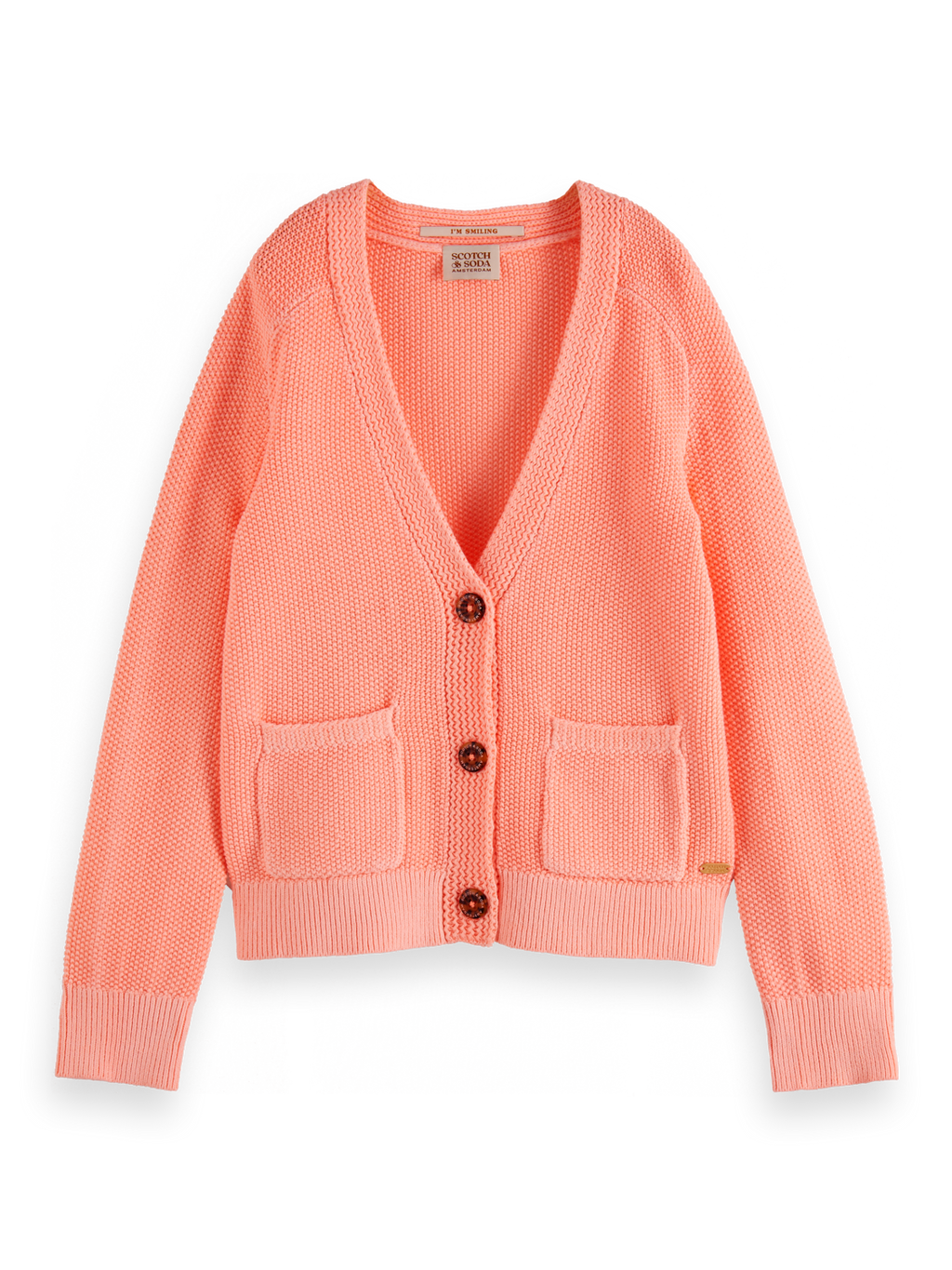NEON COTTON WAFFLE KNIT