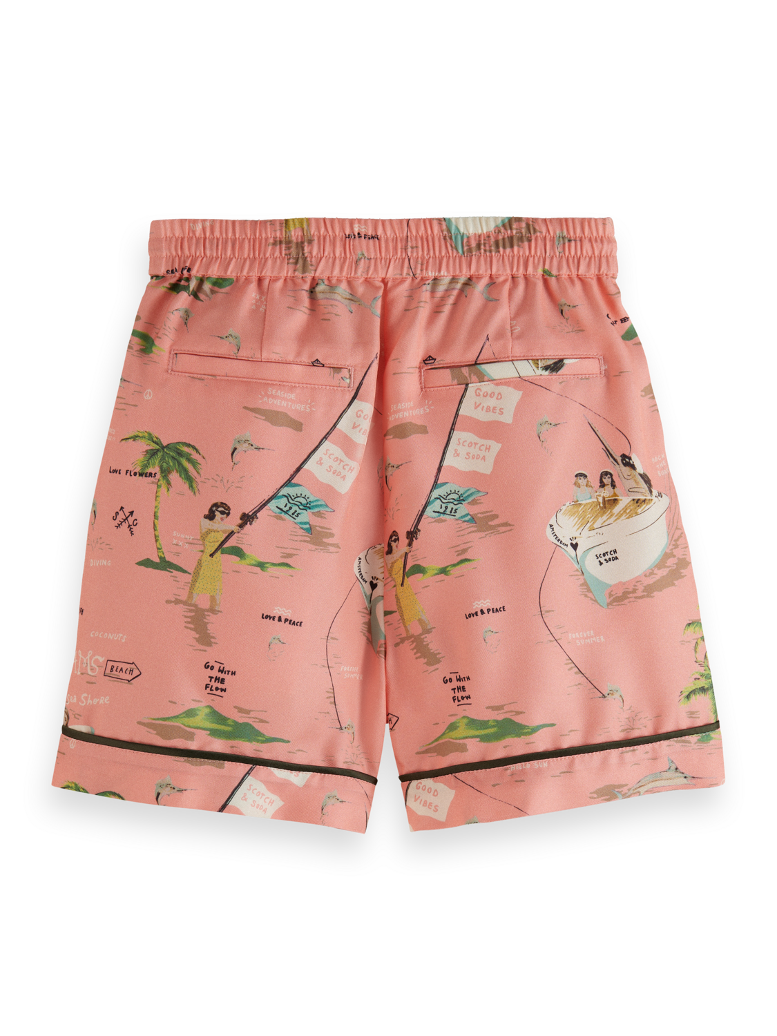 Girls STRAIGHT LEG PRINTED SHORTS