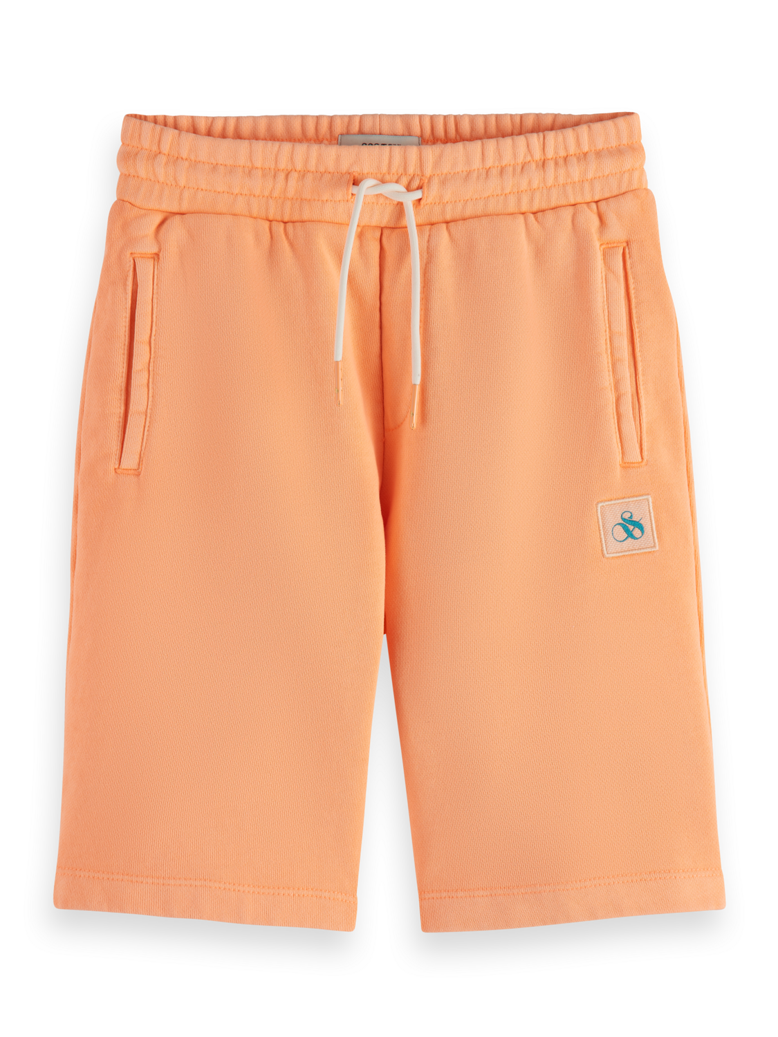 Boys LONGER LENGTH GARMENT-DYED SWEATSHORT