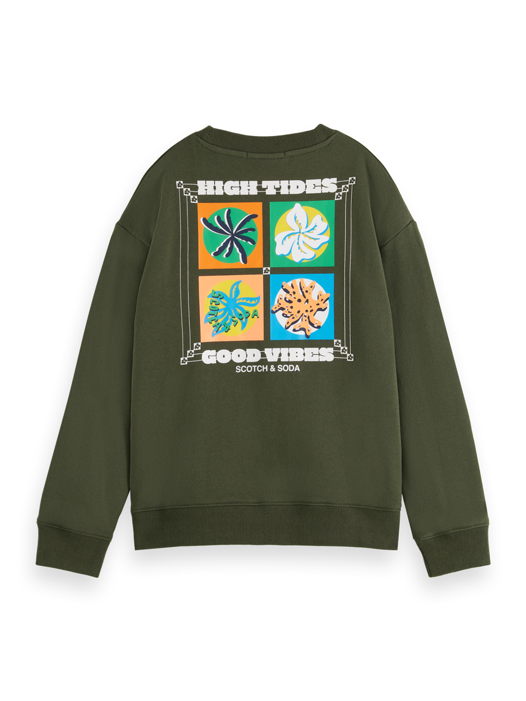 OVERSIZED-FIT ARTWORK SWEATSHIRT