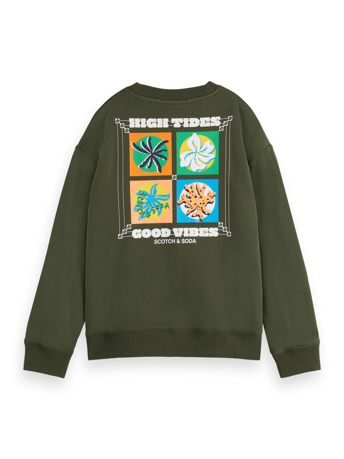 OVERSIZED-FIT ARTWORK SWEATSHIRT