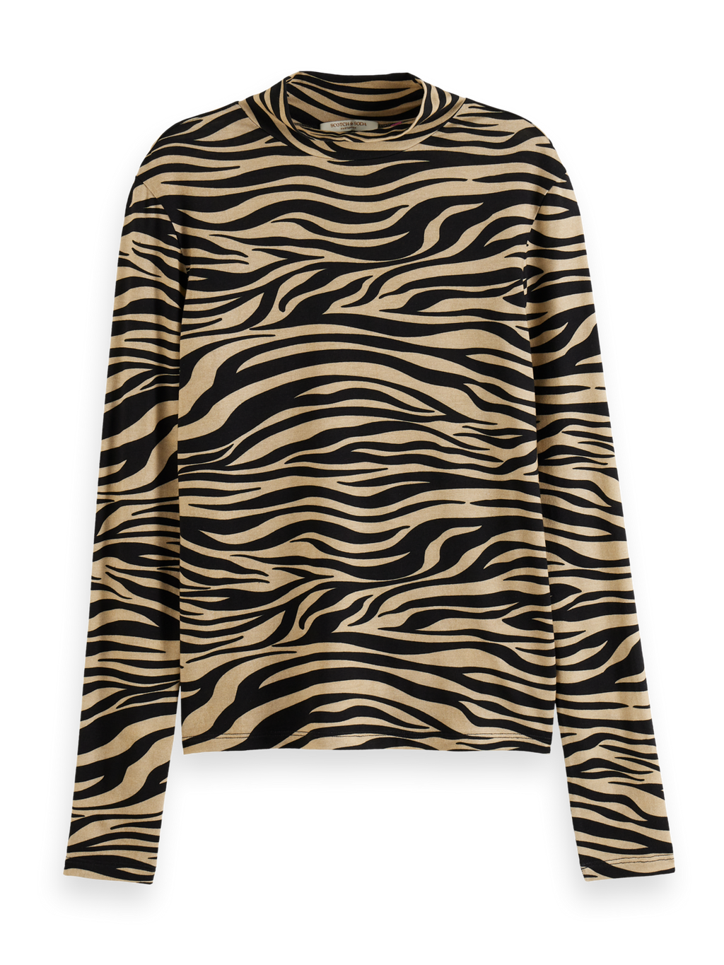 ALL OVER PRINTED LONG SLEEVED T-SHIRT