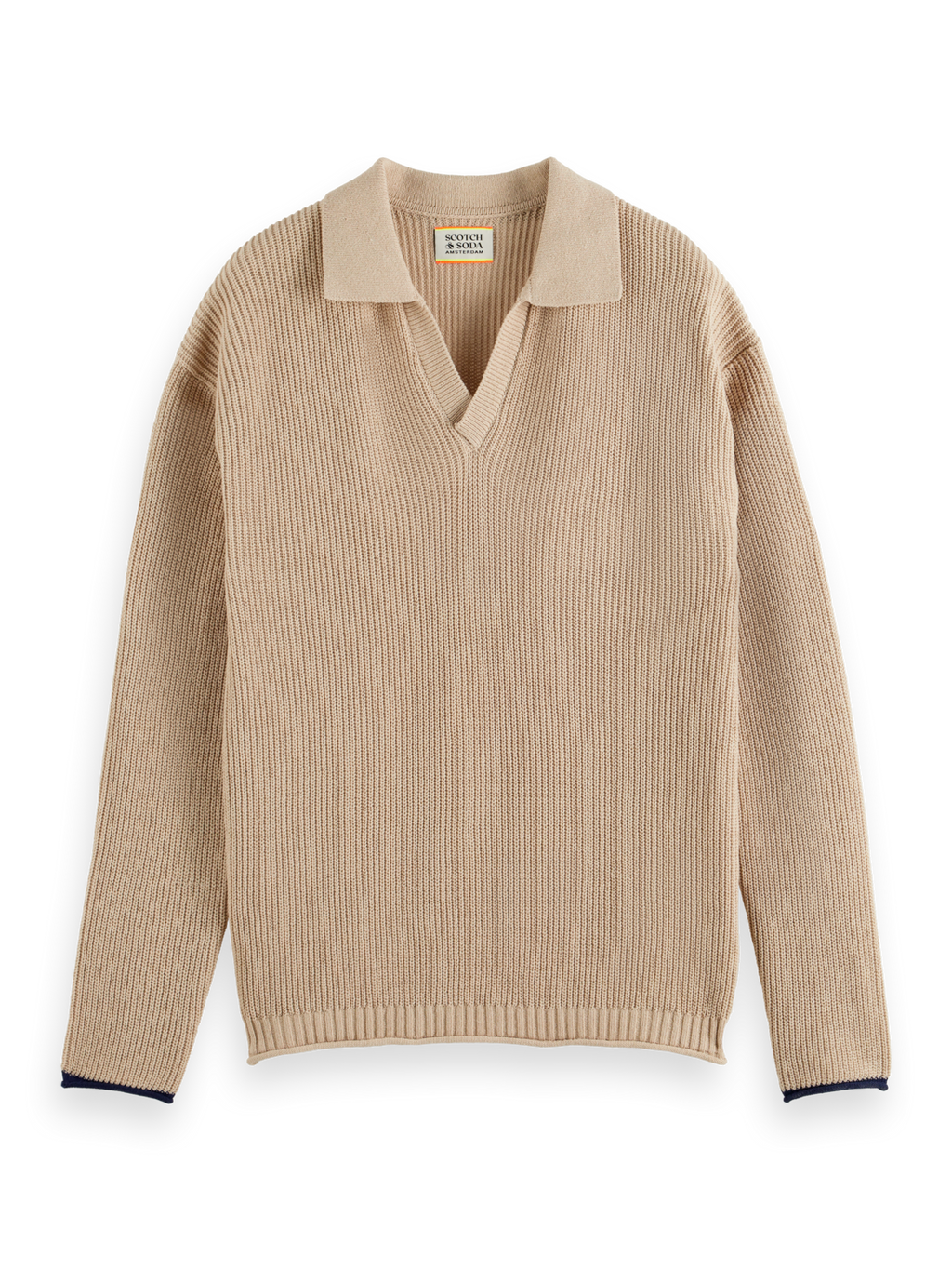LONG-SLEEVED POLO