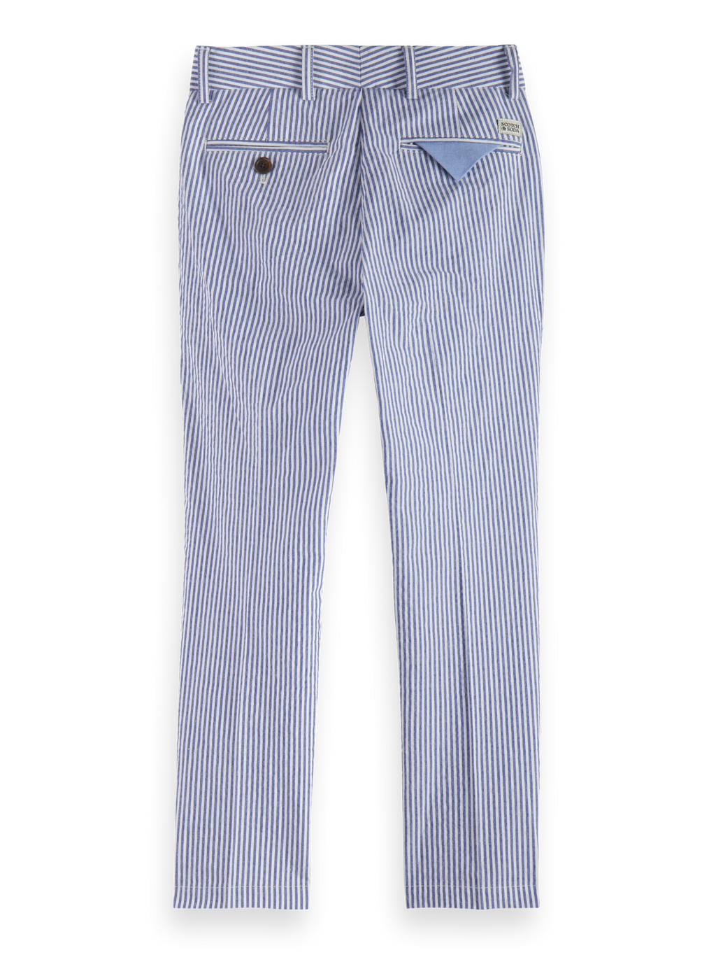 Boys SEERSUCKER CHINO PANTS