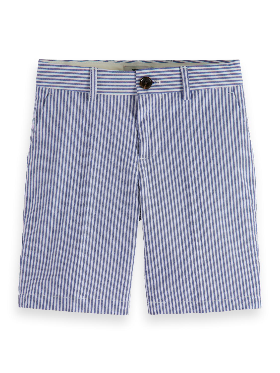 Boys MID LENGTH SEERSUCKER CHINO SHORTS