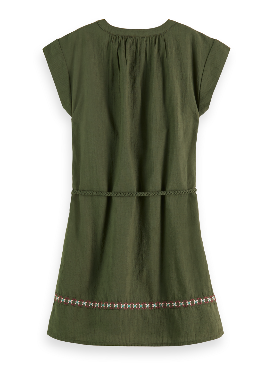 Girls NEON POP EMBROIDERED KAFTAN DRESS