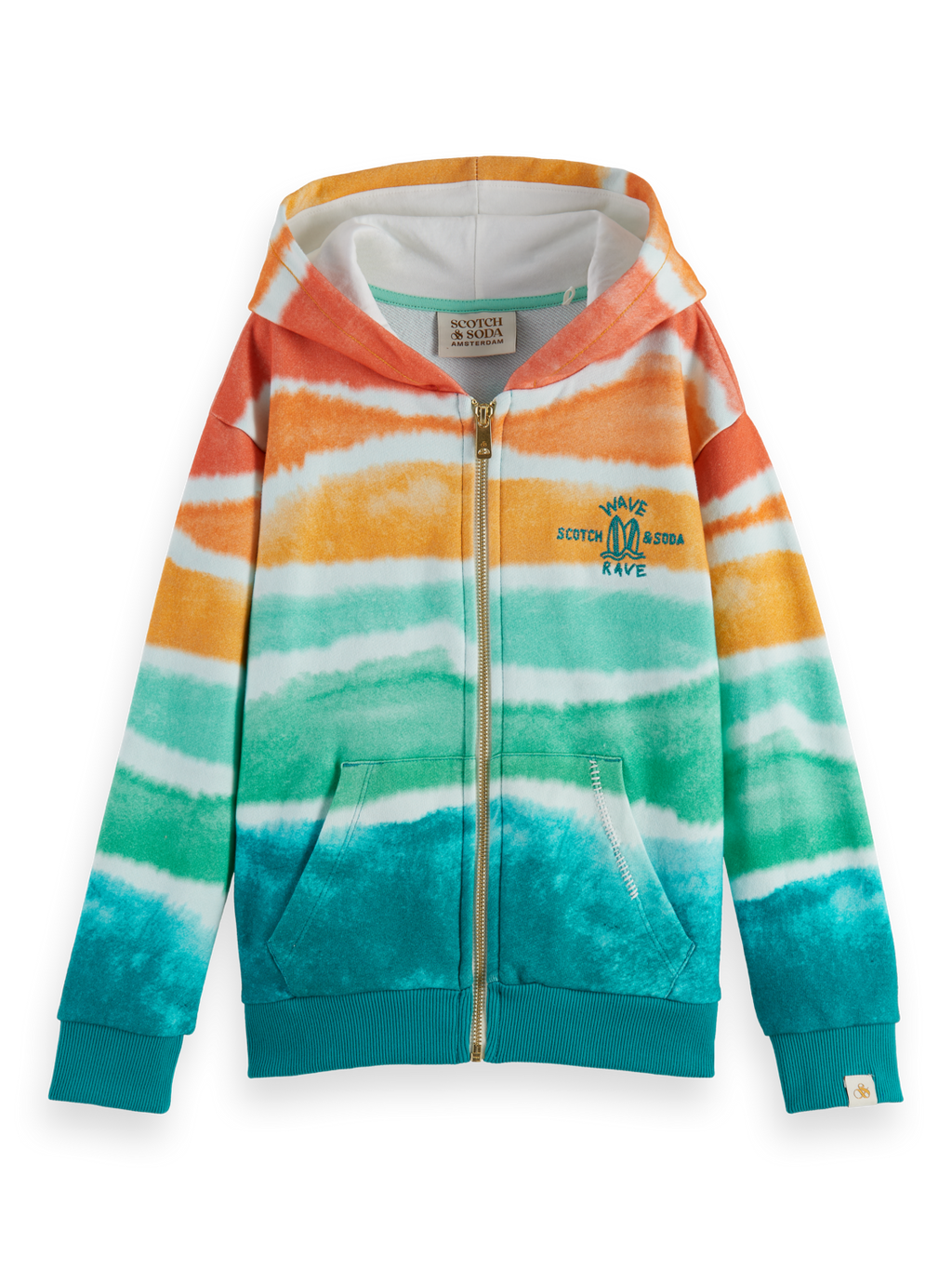 RELAXED-FIT ALL-OVER PRINTED HOODIE