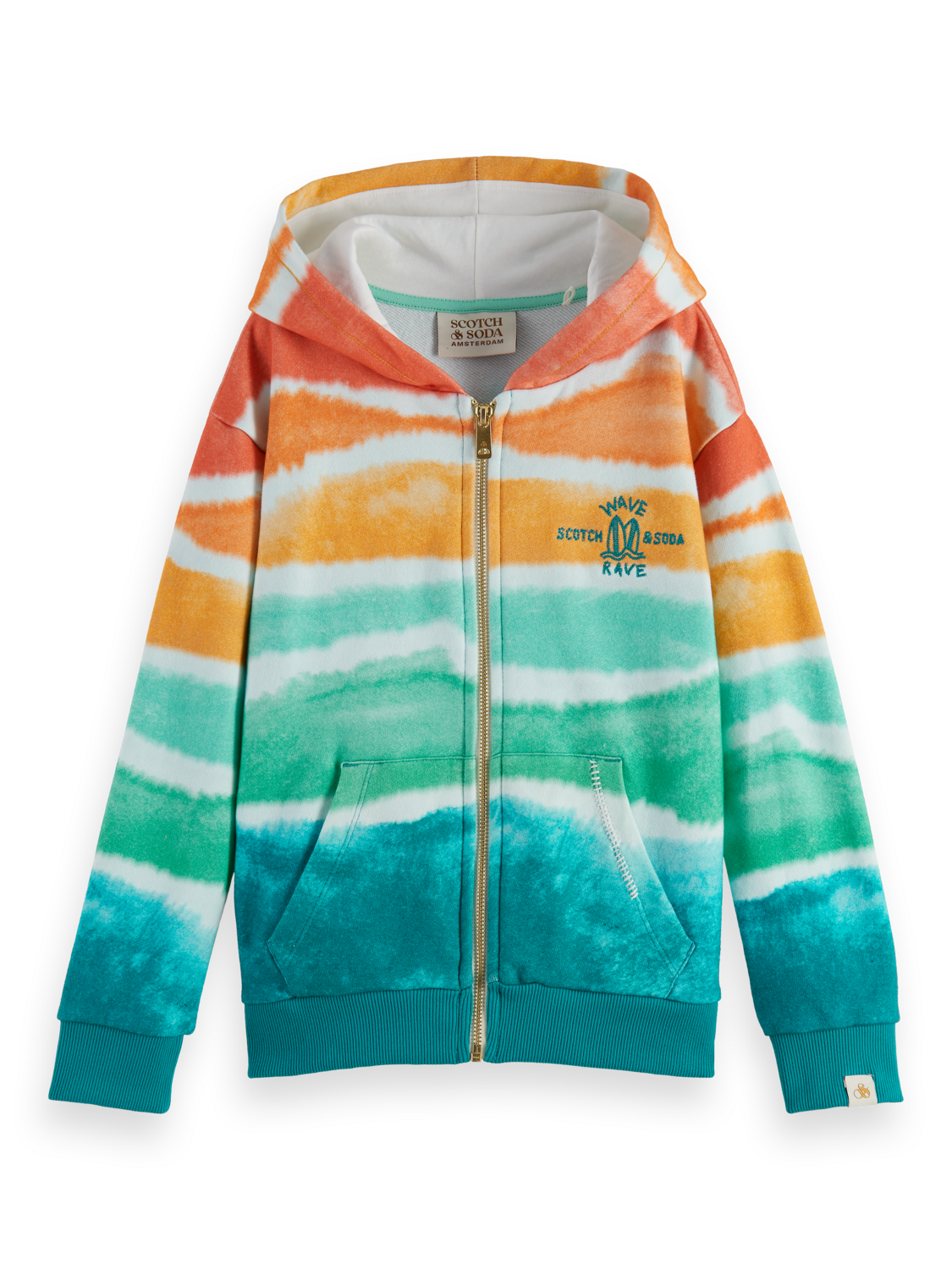 RELAXED-FIT ALL-OVER PRINTED HOODIE