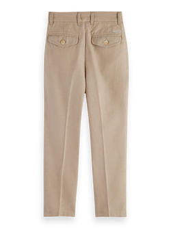 LOOSE-TAPERED-FIT - COTTON LINEN TWILL JOGGER