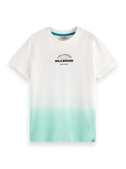 RELAXED-FIT DIP-DYED T-SHIRT