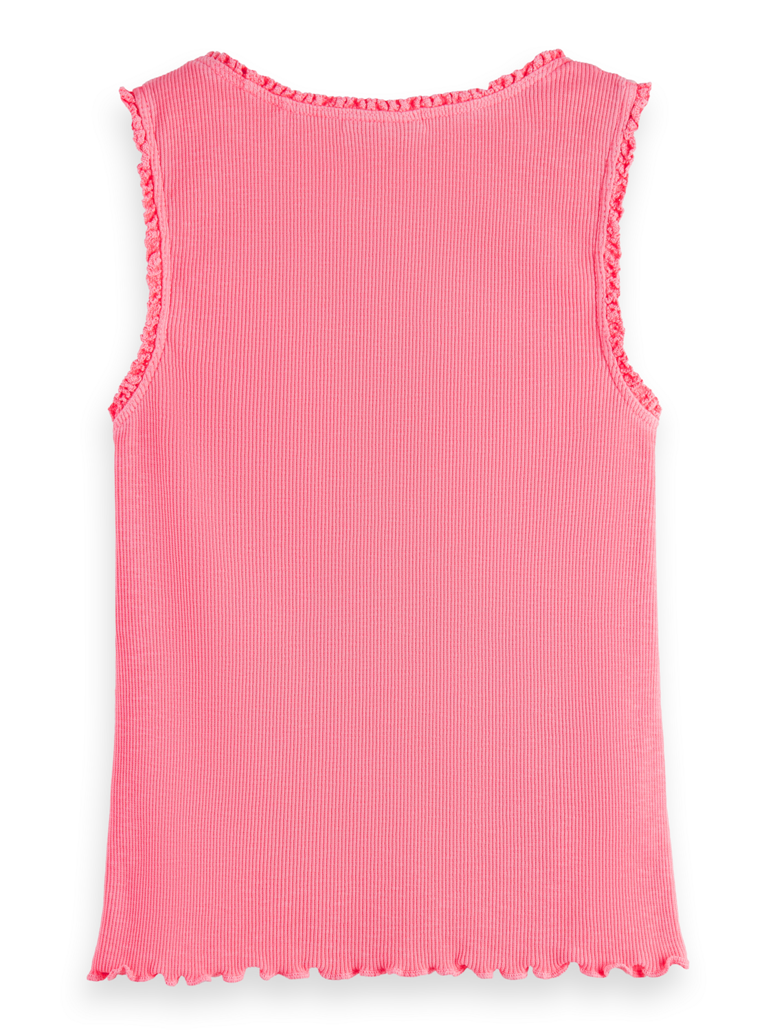 FITTED RIBBED TANK TOP