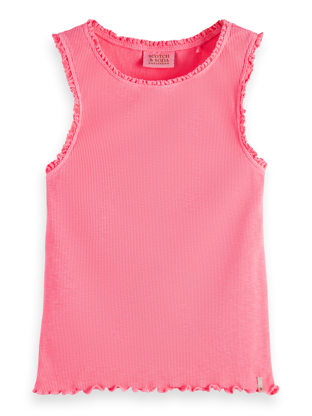 FITTED RIBBED TANK TOP