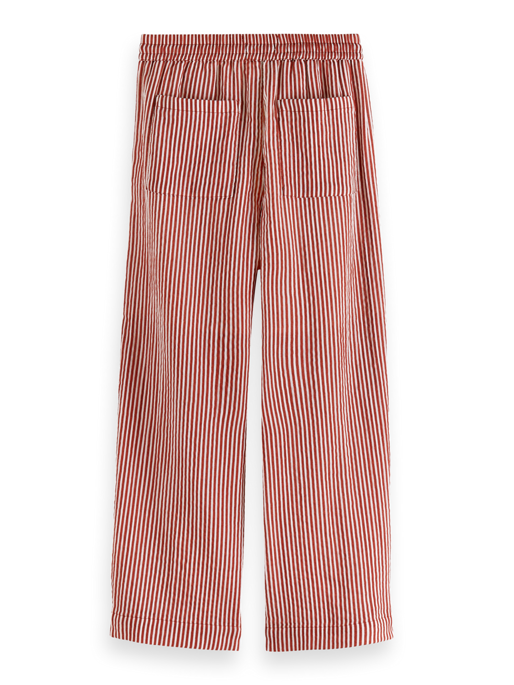 Girls STRAIGHT LEG CRINKLE COTTON PANTS