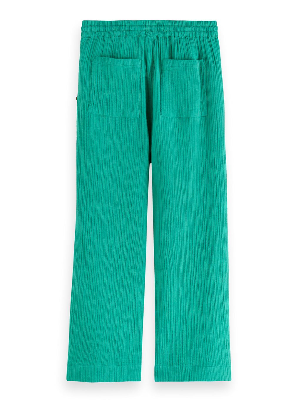 Girls STRAIGHT LEG CRINKLE COTTON PANTS