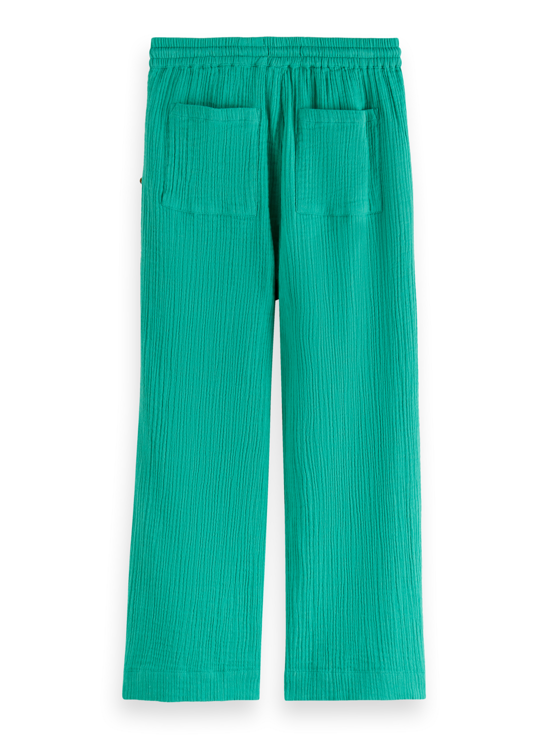 Girls STRAIGHT LEG CRINKLE COTTON PANTS