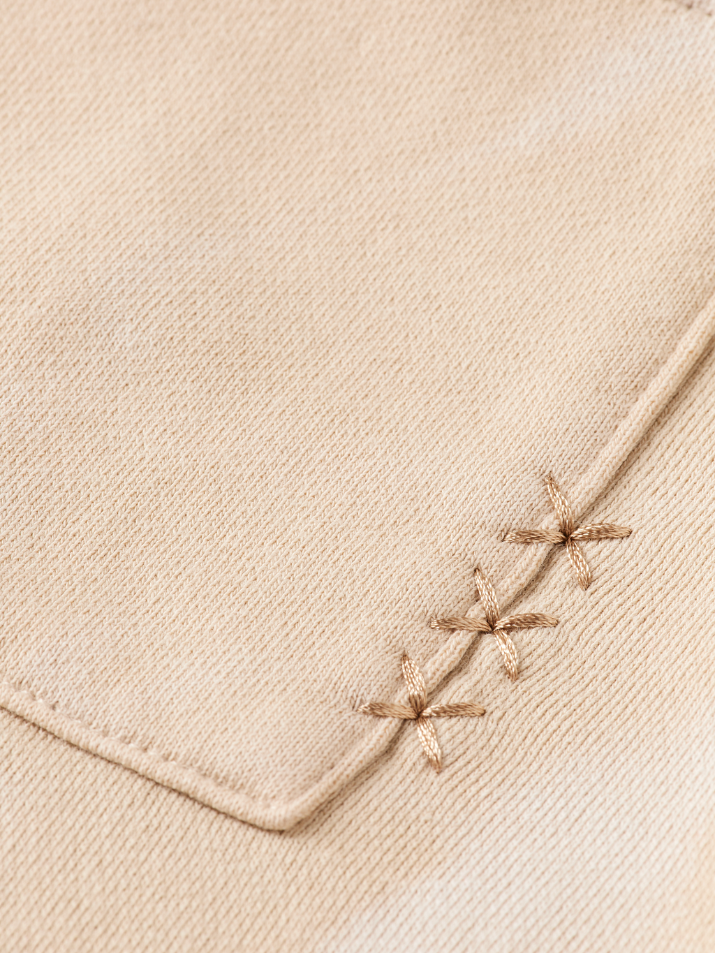 WASHED POLO COLLAR SWEATSHIRT