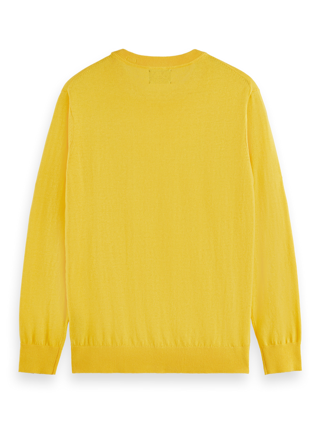 LINEN BLEND CREWNECK PULLOVER