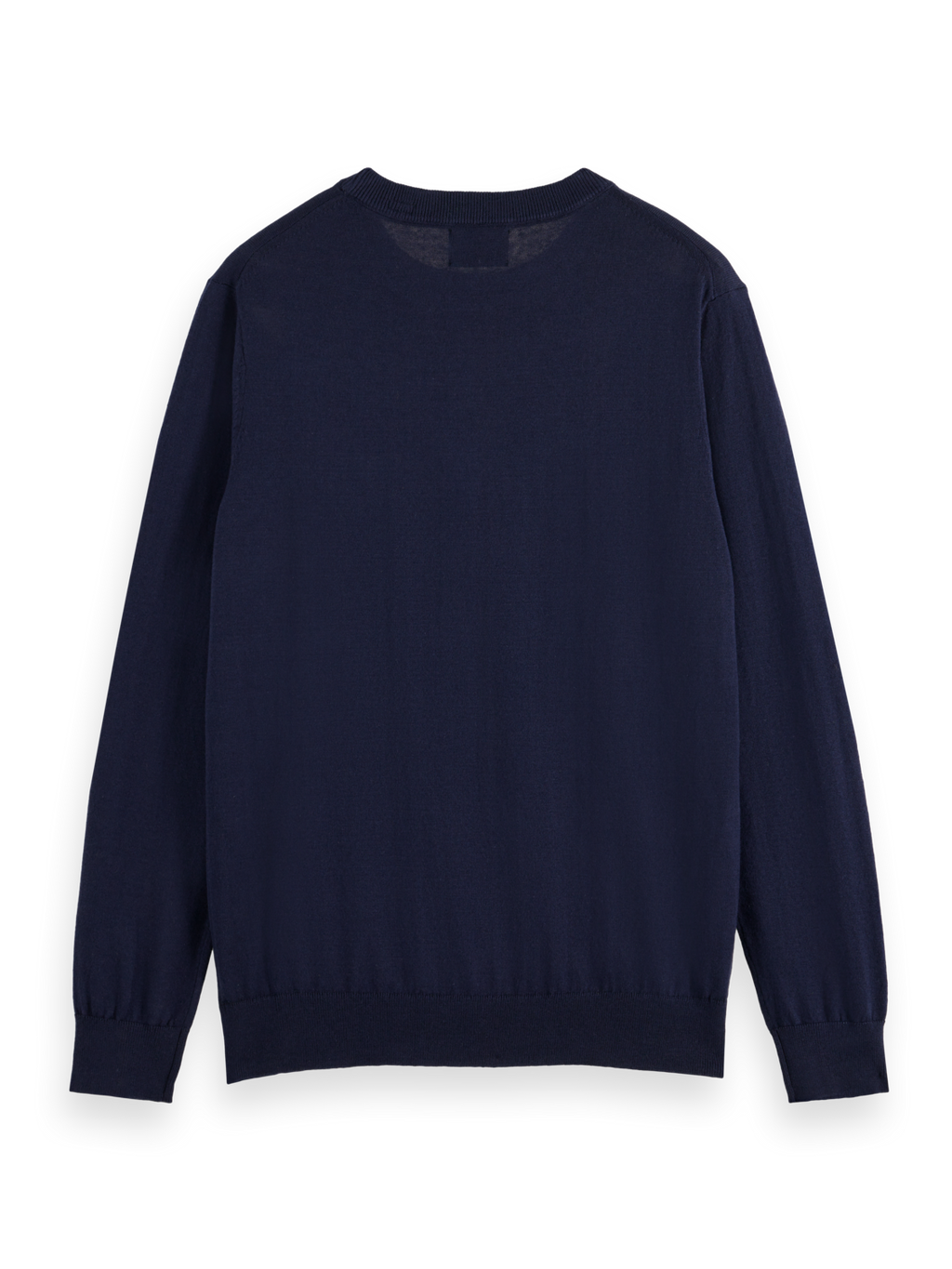 LINEN BLEND CREWNECK PULLOVER