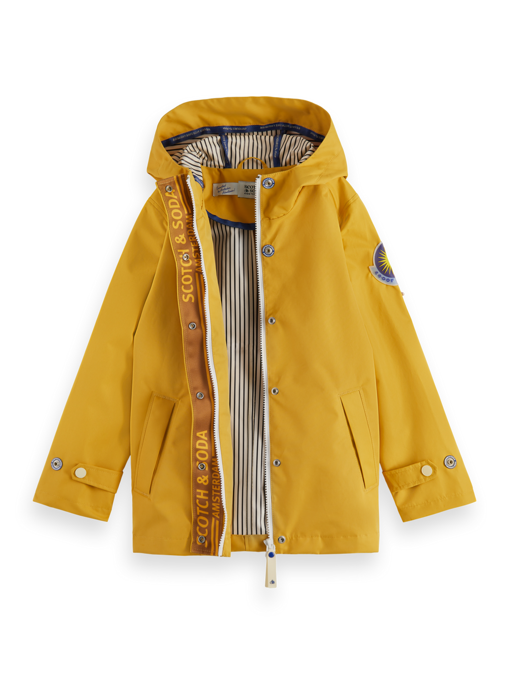 Boys HOODED WATERPROOF PARKA