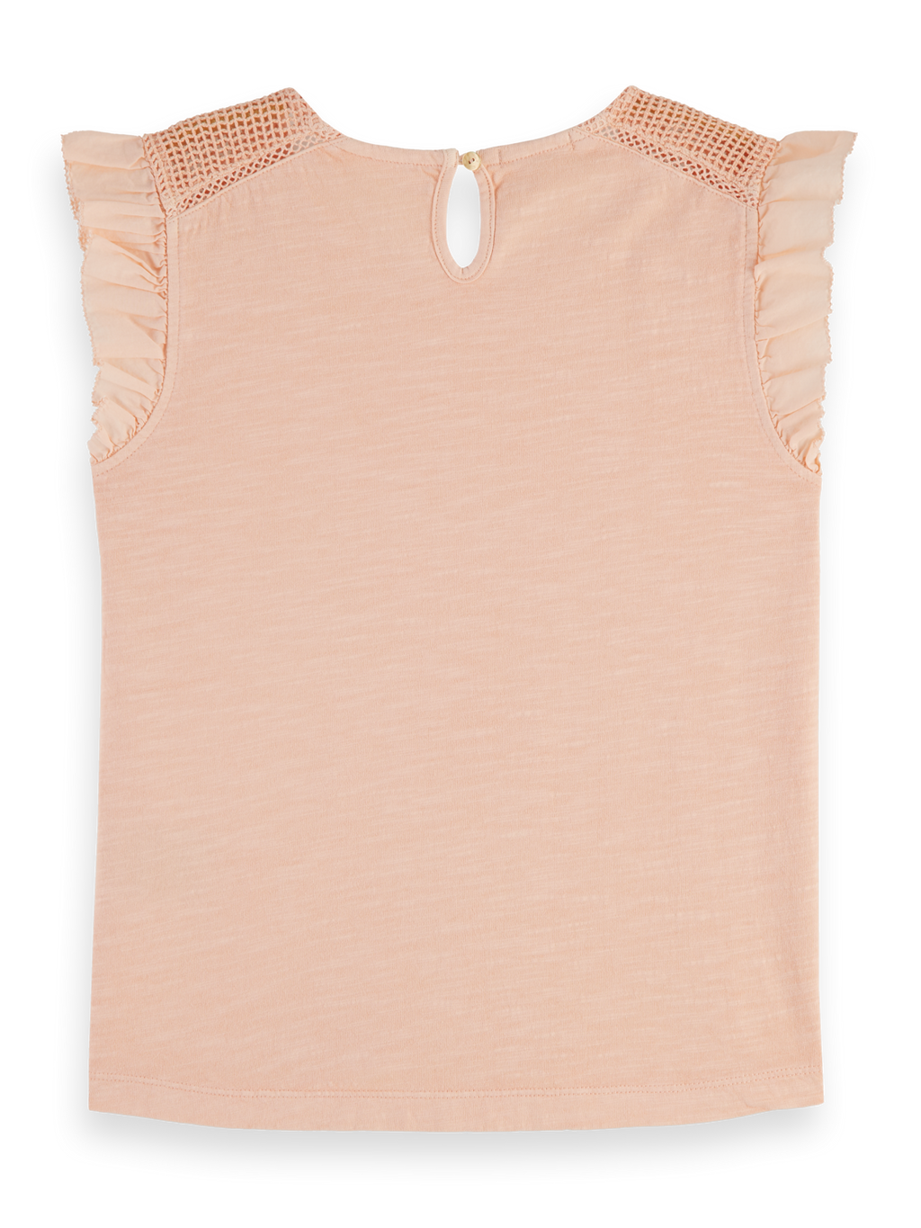 Girls WOVEN DETAIL T-SHIRT