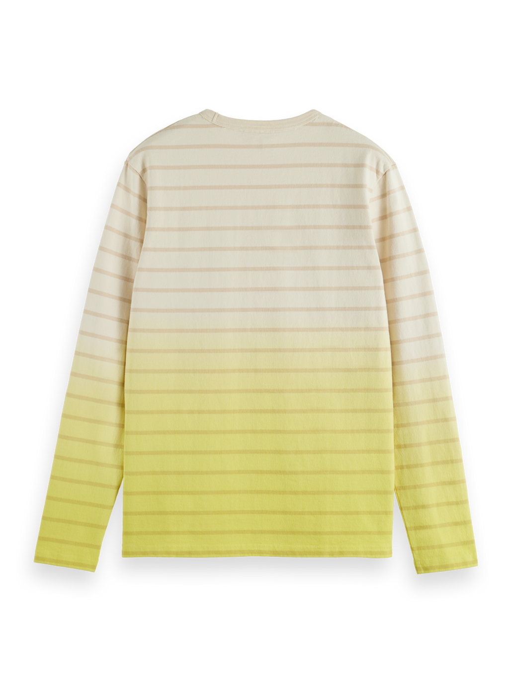 DIP DYE STRIPED LS T-SHIRT