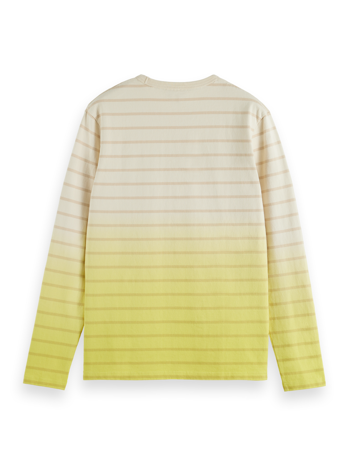 DIP DYE STRIPED LS T-SHIRT
