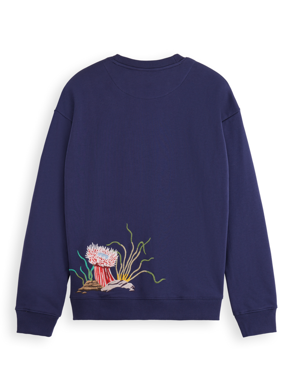 CORAL EMBROIDERY SWEATSHIRT