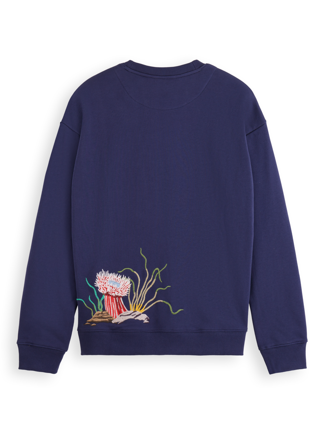 CORAL EMBROIDERY SWEATSHIRT