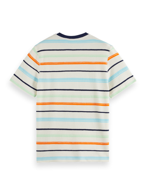 STRUCTURED STRIPED T-SHIRT